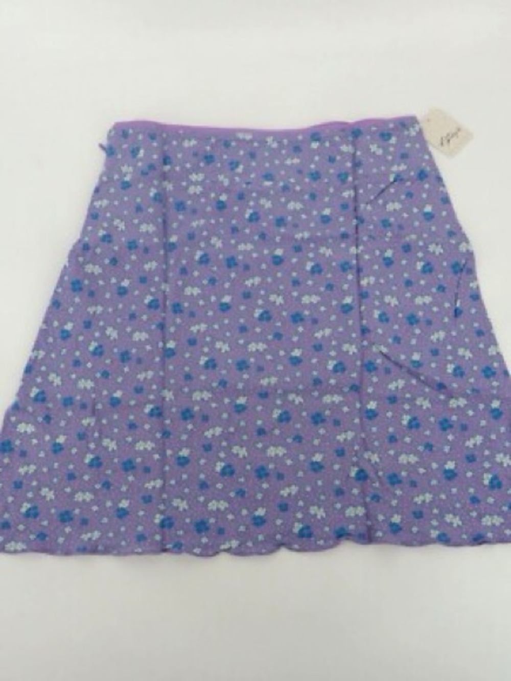 Free People Lavender Floral Mini Skirt
